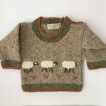 Beige Merino Wool Kids Sweater